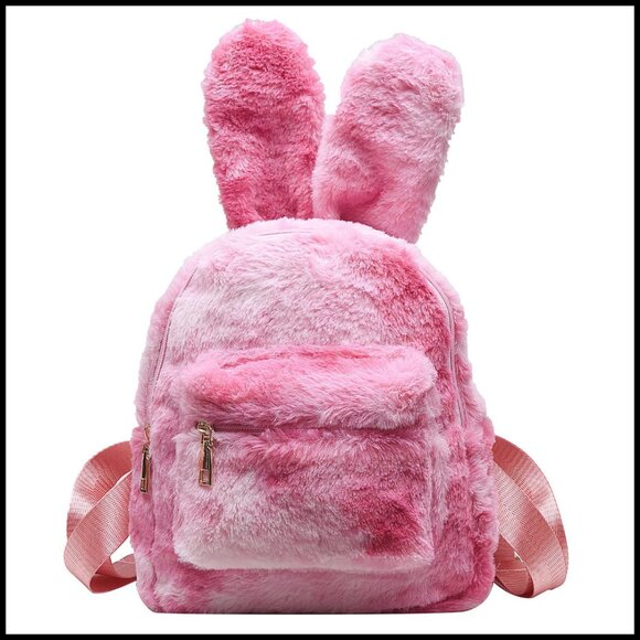 Cute Bunny Backpack Plush Shoulder Bag Satchel Kawaii Y2K Fashion main image 6